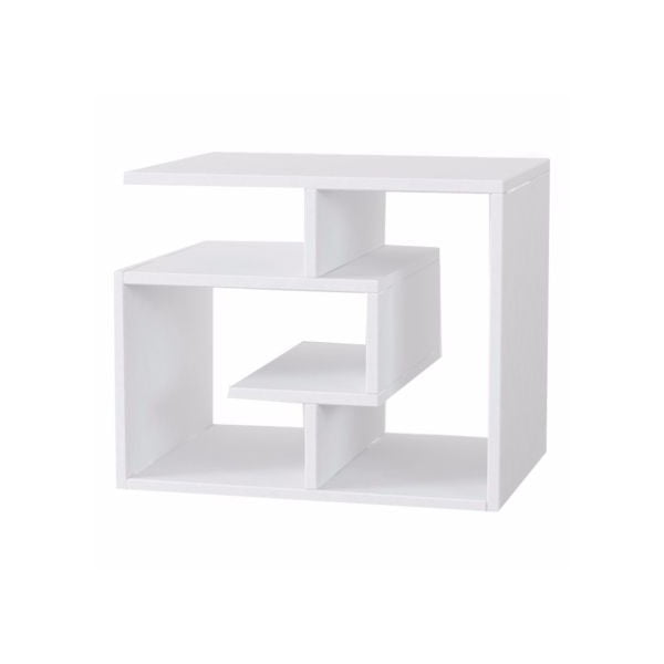 Măsuță auxiliară Labirent, alb-image-4