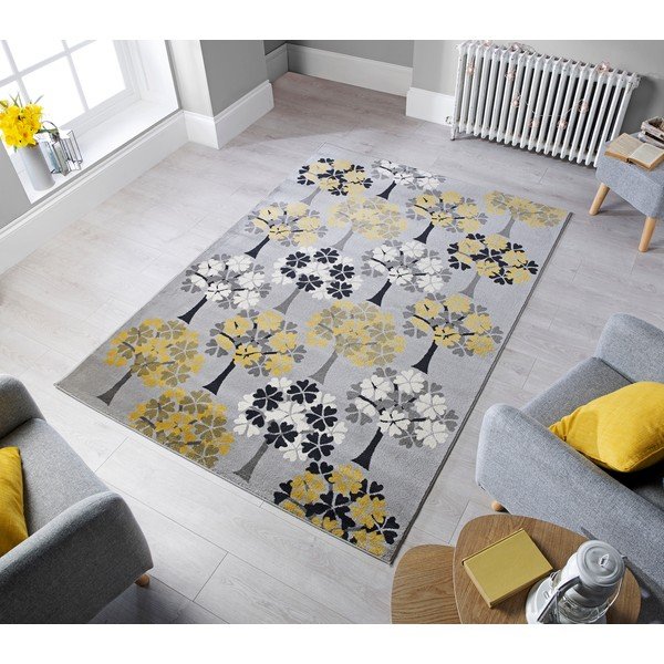 Covor Flair Rugs Blossom Tree Ochre, 160 x 230 cm-image-3