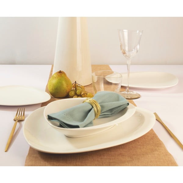 Farfurii albe 6 buc. pentru desert  din porțelan Carrara – Villa Altachiara-image-1