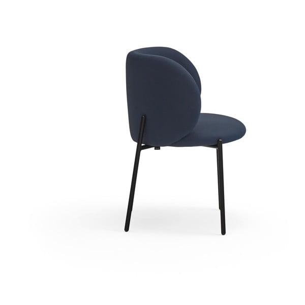 Set de scaune de sufragerie albastru închis 2 buc. tapițat Mogi – Teulat-image-3