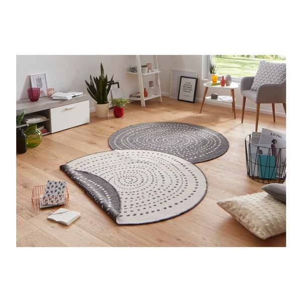 Covor adecvat pentru exterior NORTHRUGS Bali, Ø 200 cm, gri-image-3
