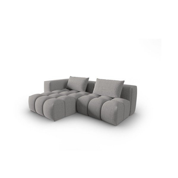 Colțar gri (cu colț pe partea stângă/cu șezlong) Verona – Cosmopolitan Design