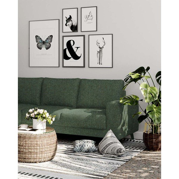 Colțar verde închis Fynn – Ghado-image-4