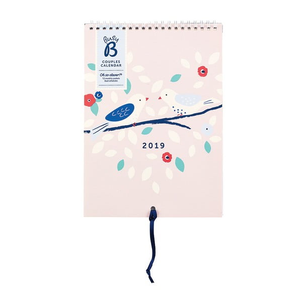 Calendar pentru afiliați pentru anul 2019 Busy B Pretty