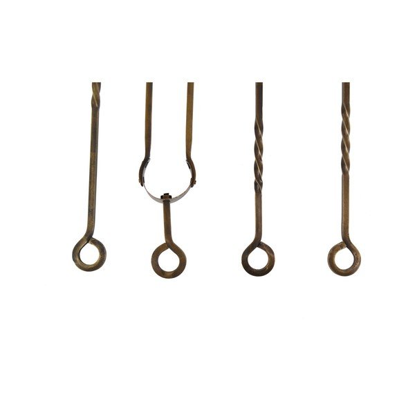 Set suport și 4 unelte pentru șemineu Moycor Odin-image-3