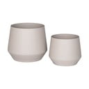 Ghivece decorative 2 buc. din metal ø 25 cm Trofa – House Nordic