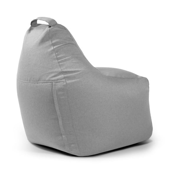 Fotoliu bean bag gri deschis Play Amuse – SLOWDOWN-image-4