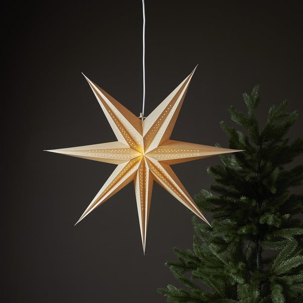 Decorațiune luminoasă de Crăciun bej ø 60 cm Point - Star Trading