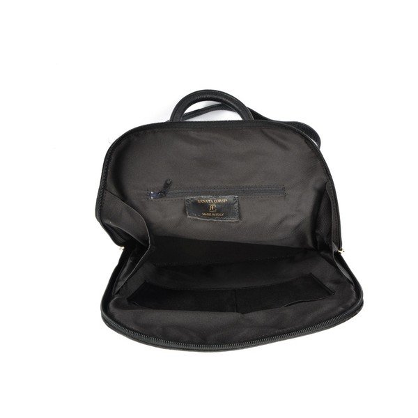 Rucsac din piele Renata Corsi Milan, negru-image-2