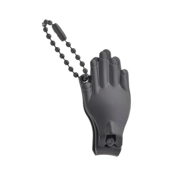 Set 2 unghiere Kikkerland Carbon Foot And Hand, negru-image-2