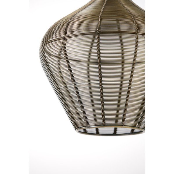 Lustră bronz din metal ø 27 cm Alvaro – Light & Living-image-3