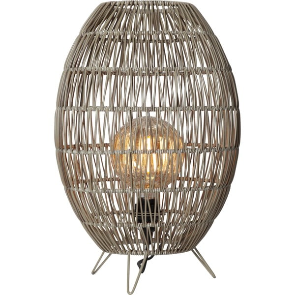 Abajur bej ø 30 cm Linde – Star Trading-image-2