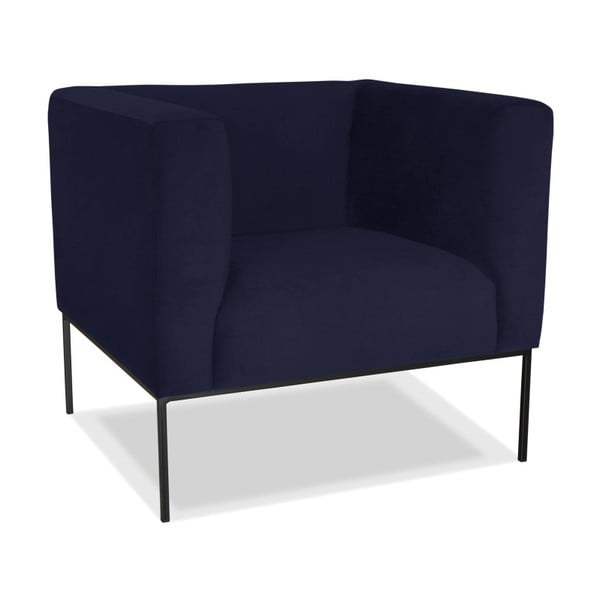Fotoliu Windsor  & Co. Sofas Neptune, albastru închis-image-1