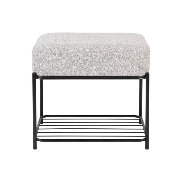 Taburet gri deschis Milou – White Label