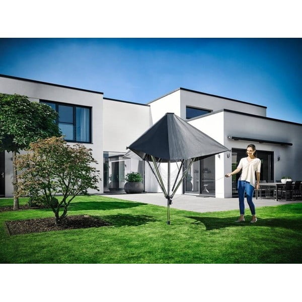Uscător de rufe argintiu pentru grădină 40 m LinoProtect 400 – LEIFHEIT-image-4