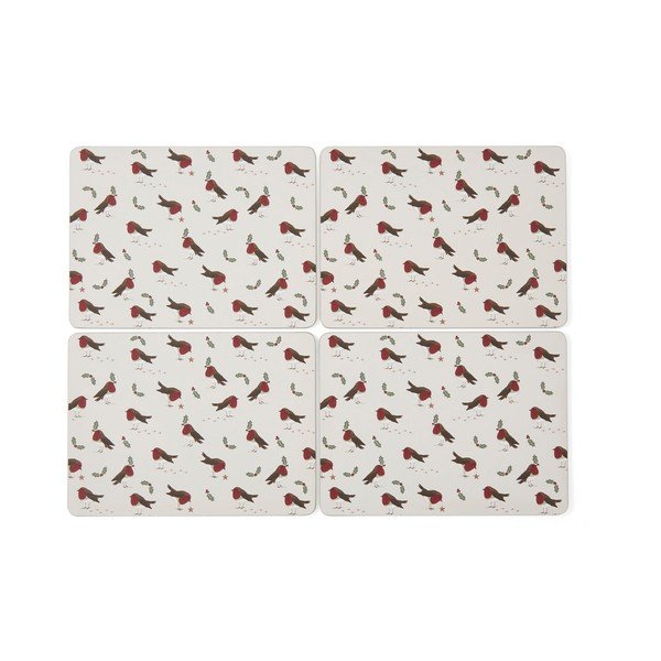 Suporturi pentru farfurii 4 buc. din plută 21,5x29 cm Robin's Retreat – Cooksmart ®
