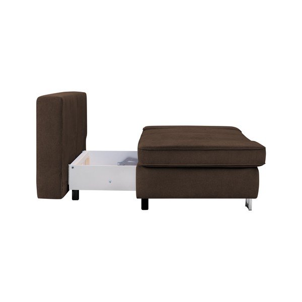 Canapea extensibilă cu două locuri Windsor & Co Sofas Iota, maro-image-3