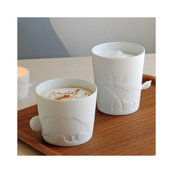 Cană Kinto Urs cu coadă, 450 ml-image-1