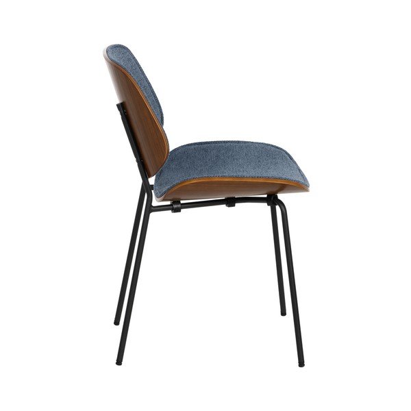Scaune de dining albastre 2 buc. Elio – Ixia-image-3