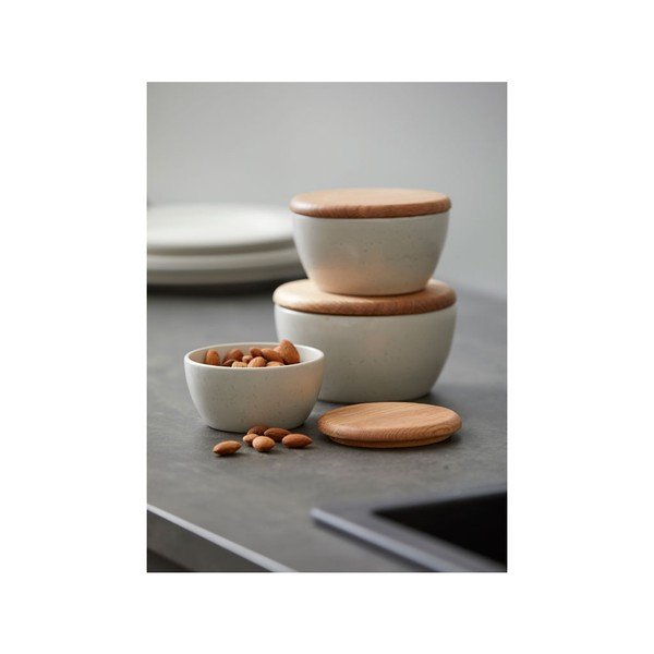 Boluri mici bej 3 buc. din gresie Gastro Cream – Bitz-image-3