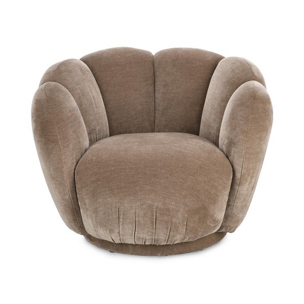 Fotoliu taupe Tulip – Bizzotto-image-2