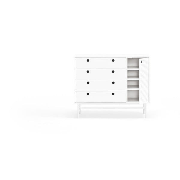 Comodă Teulat Punto, alb-image-4