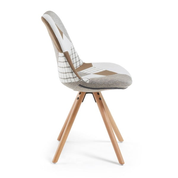 Scaun dining La Forma Lars Patchwork-image-1