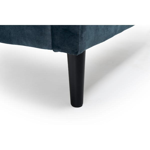 Taburet albastru   din catifea Adagio - Scandic-image-3