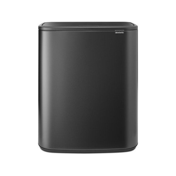 Coș de gunoi gri închis cu senzori de atingere din oțel 60 l Bo Touch Bin – Brabantia-image-4