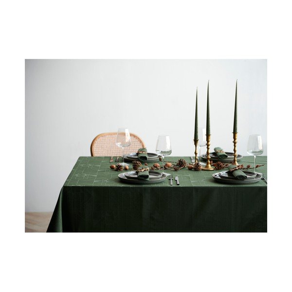 Față de masă din damasc 140x320 cm Star Damask – Södahl-image-1