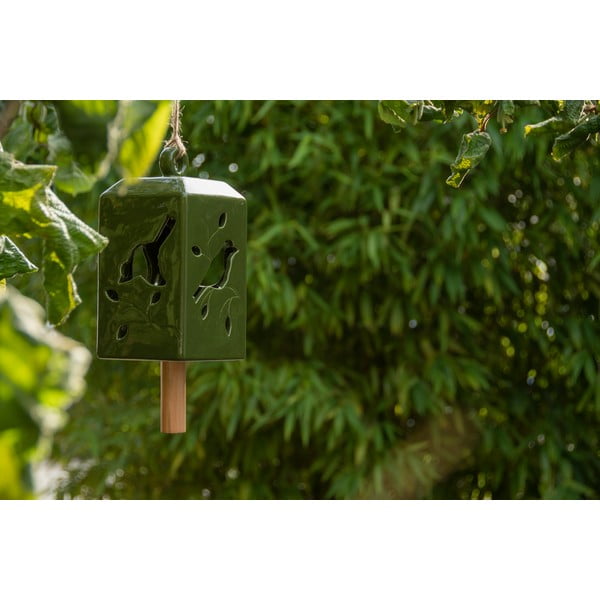 Clopot 3 buc. din gresie Birdie – Esschert Design-image-1