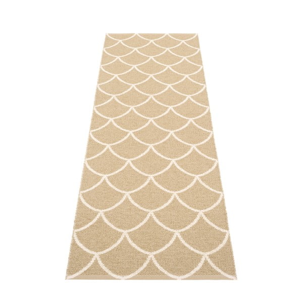 Covor tip traversă pentru interior și exterior bej 70x225 cm Kotte Sand – Pappelina