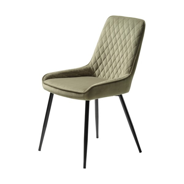 Scaun de dining verde din catifea Milton – Unique Furniture-image-2