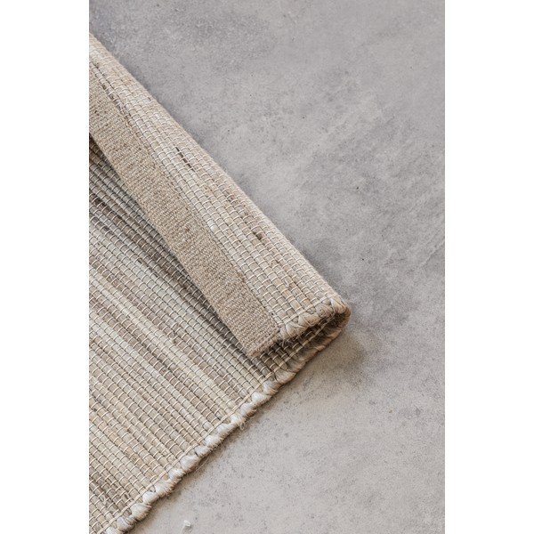 Covor tip traversă în culoare naturală deschisă reversibil/țesut manual din amestec de iută 80x200 cm Dhaka – Hanse Home-image-2