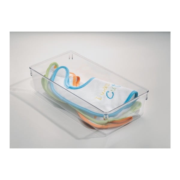 Organizatoare pentru sertare iDesign Linus, 15 x 30,5 cm-image-2
