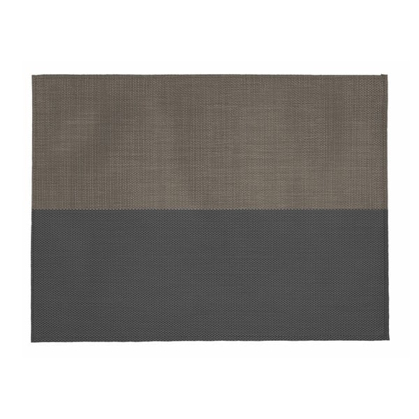 Suport pentru farfurie Tiseco Home Studio Stripe, 33 x 45 cm, bej - gri
