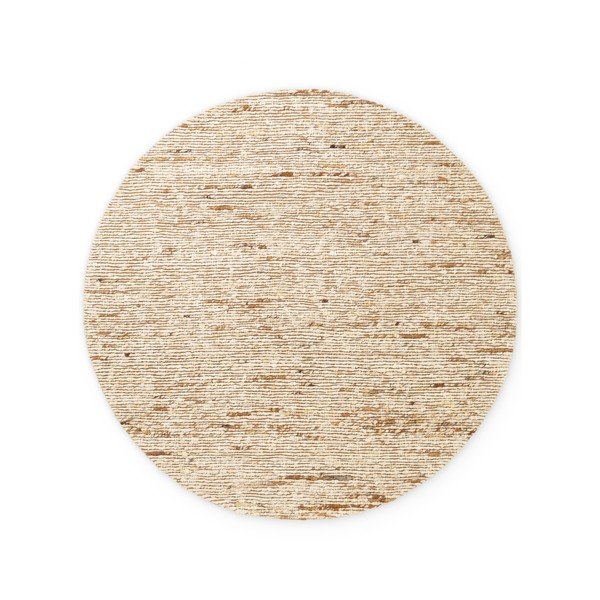 Covor bej țesut manual rotund din lână ø 200 cm Bexley Woolwich – Ted Baker-image-4