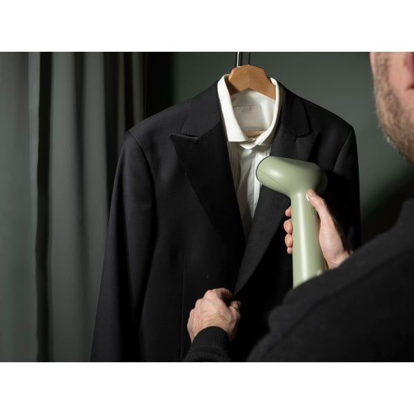 Aparat cu aburi pentru haine verde Cirrus 3 – Steamery-image-1