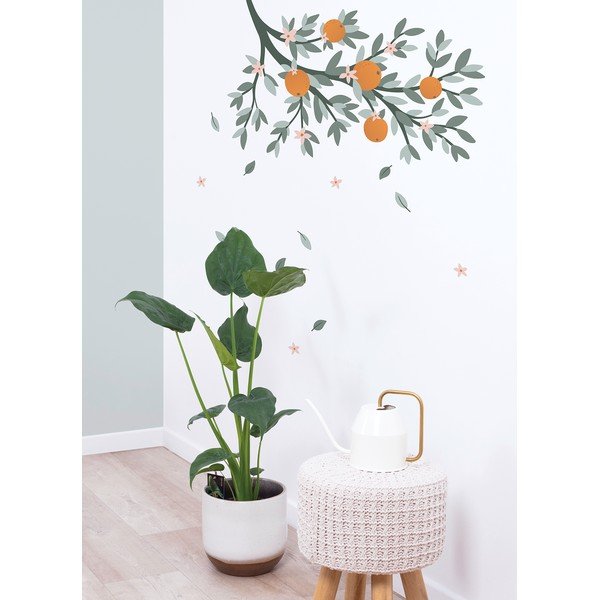 Folie cu stickere 54x80 cm Oranges On A Branch – Lilipinso-image-1