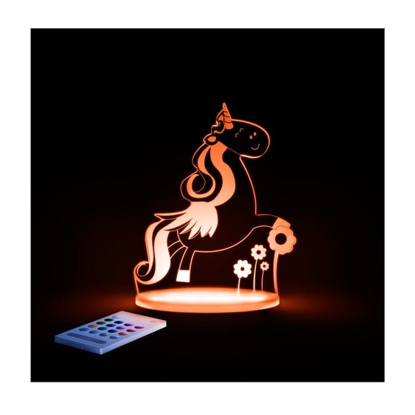 Lampă de veghe cu LED pentru copii Aloka Unicorn