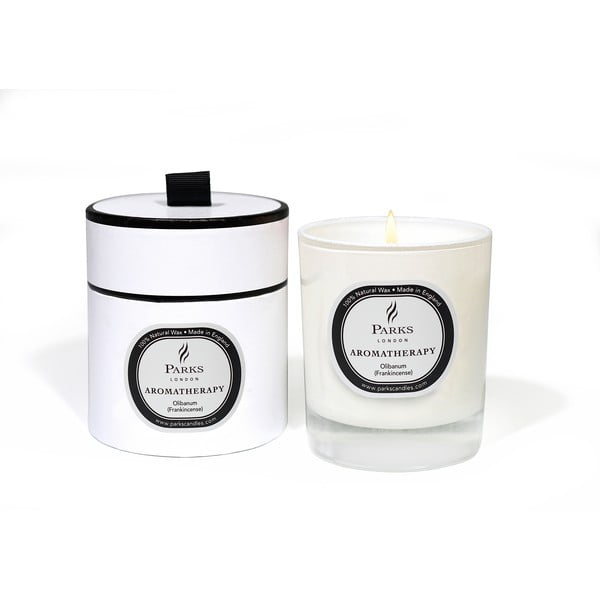 Lumânare parfumată Parks Candles London Aromatherapy, aromă de tămâie, 50 ore