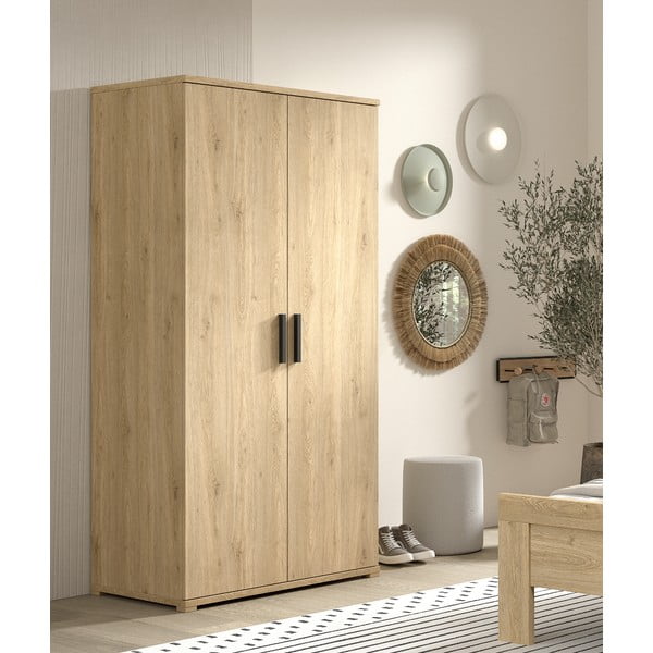 Șifonier de copii în culoare naturală 100x199x59 cm Sam – Vipack-image-1