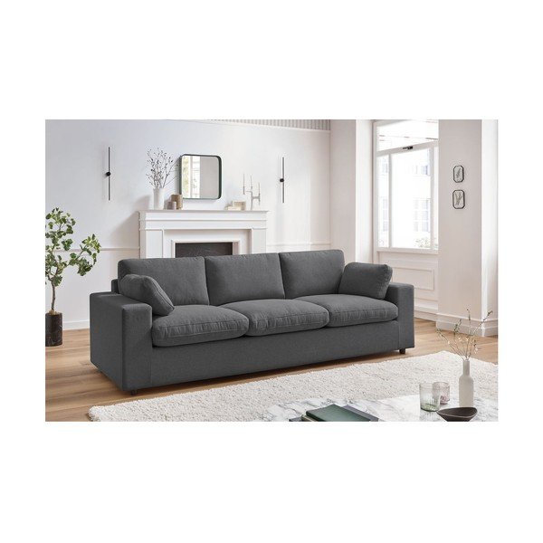 Canapea gri închis 250 cm Belair – Bobochic Paris-image-1