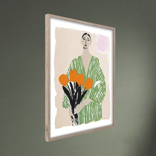 Tablou cu ramă imprimat 50x70 cm Stella – Styler-image-4