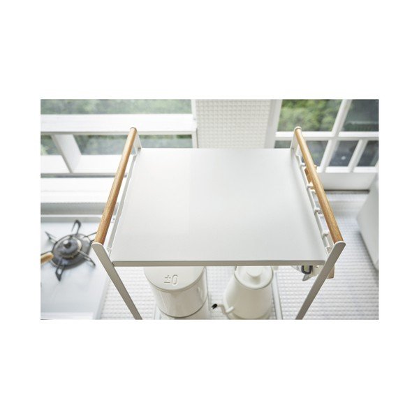 Raft de bucătărie YAMAZAKI Tosca, alb-image-3