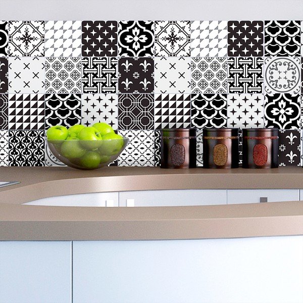 Set 9 autocolante Ambiance Livingo, 20 x 20 cm-image-1