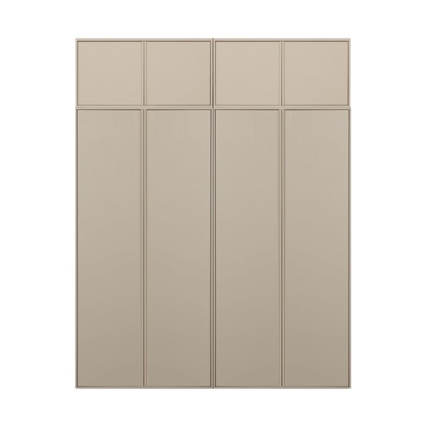 Dulap modular crem din lemn de pin 200x250 cm Daily – vtwonen