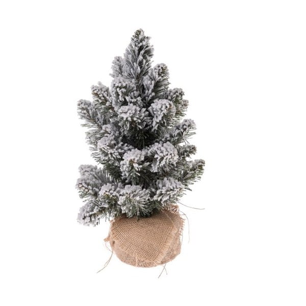Brad artificial de Crăciun înălțime 30 cm Snowy Fir – Dakls