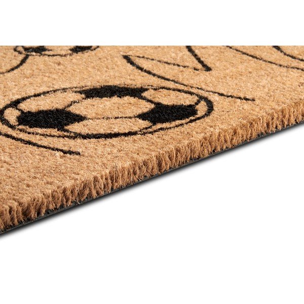 Covoraș de intrare din fibre de nucă de cocos 45x75 cm Soccer – Hanse Home-image-3