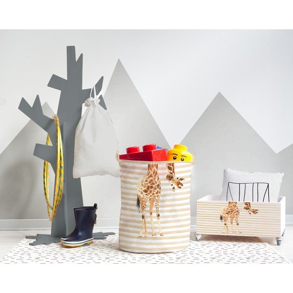 Coș depozitare pliabil Really Nice Things Quirky Giraffe-image-1